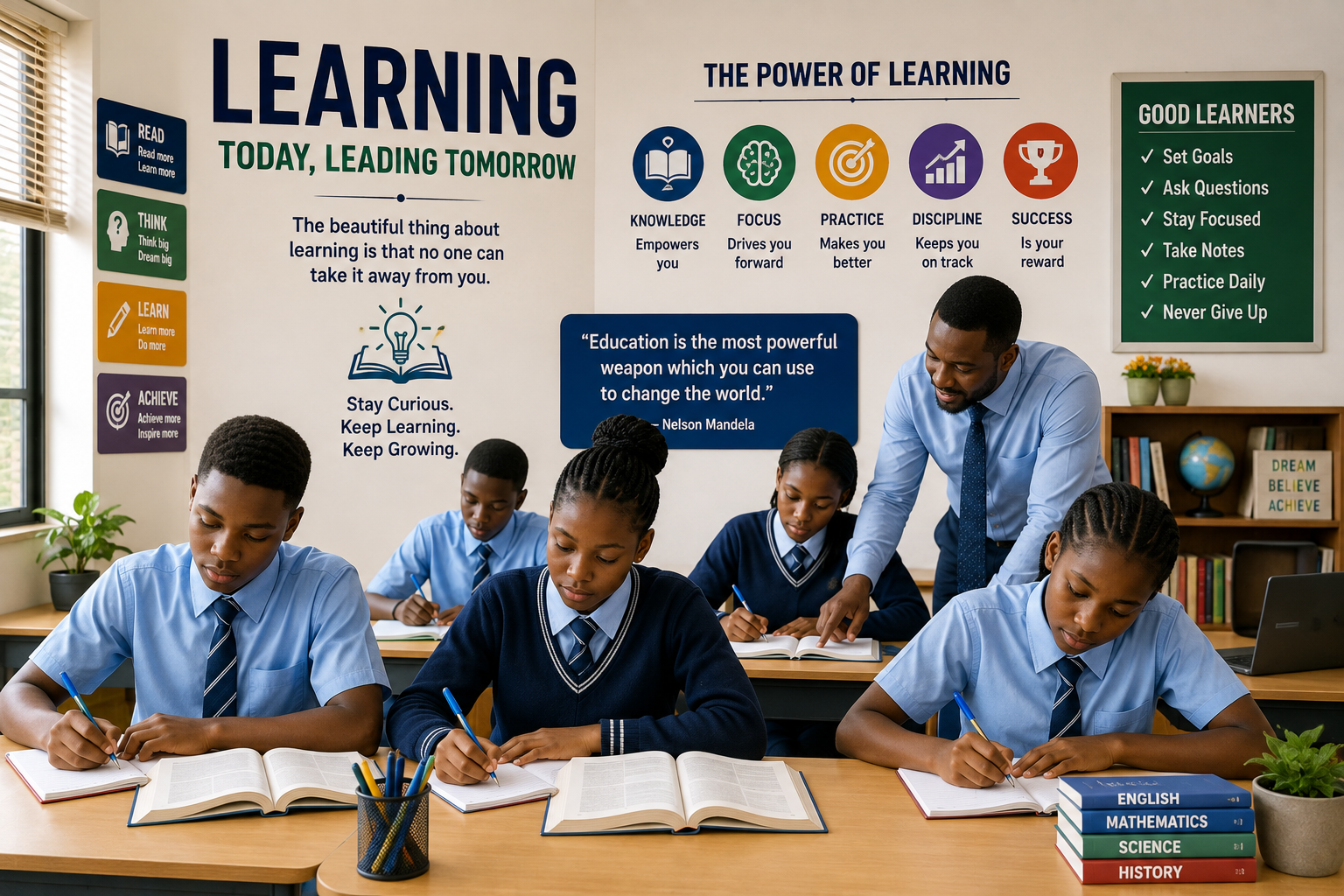 Pupils learning together